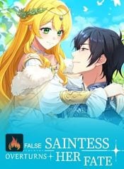 The False Saintess Overturns Her Fate COVER